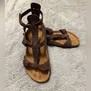 Birkenstock gladiator style sandal